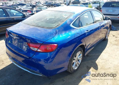 2015 Chrysler 200 Limited z USA, uszkodzony, nr VIN 1C3CCCAB2FN633007